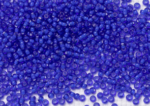 Бисер Чехия круглый 08/0 50 г 35086 синий